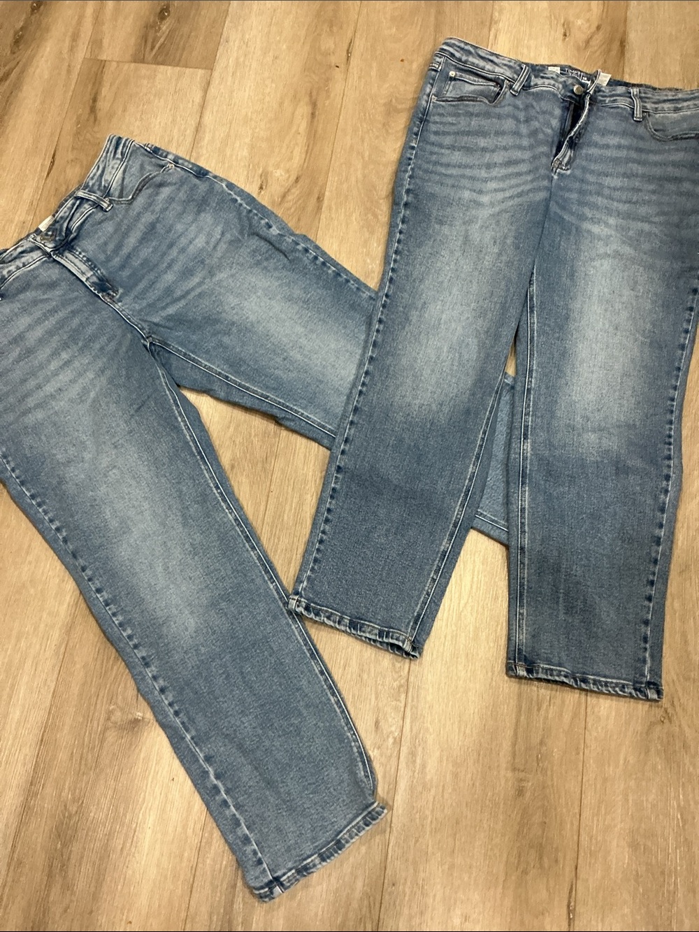 Time and Tru Light Blue Skinny Jeans Pair